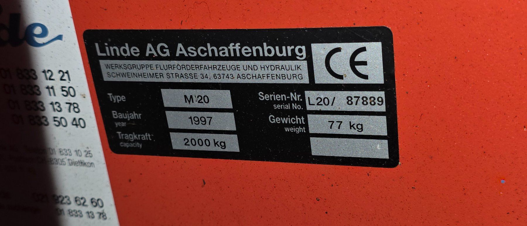 Linde Carrelli elevatori e a forche: Linde Palettenrolli Handhubwagen – Usato da engelberg venduto da Hofi76 2