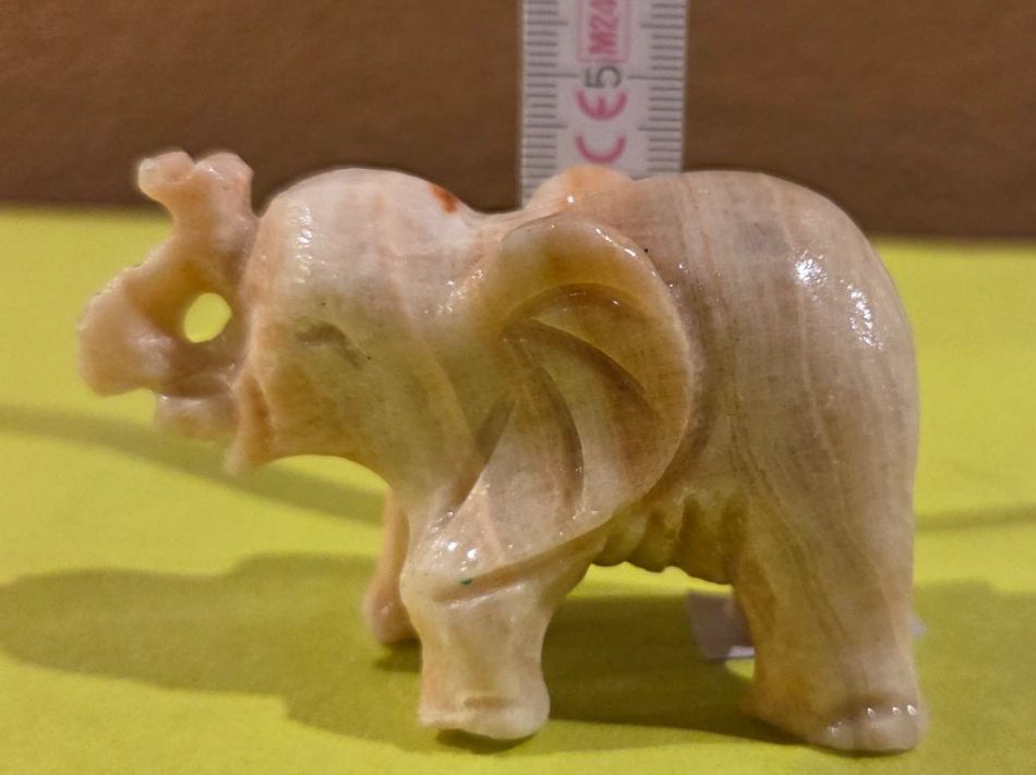 Sculptures & Statues: Elefant aus Marmor 5cm – Neuf (Voir description) à Roggliswil par Mabelco 4