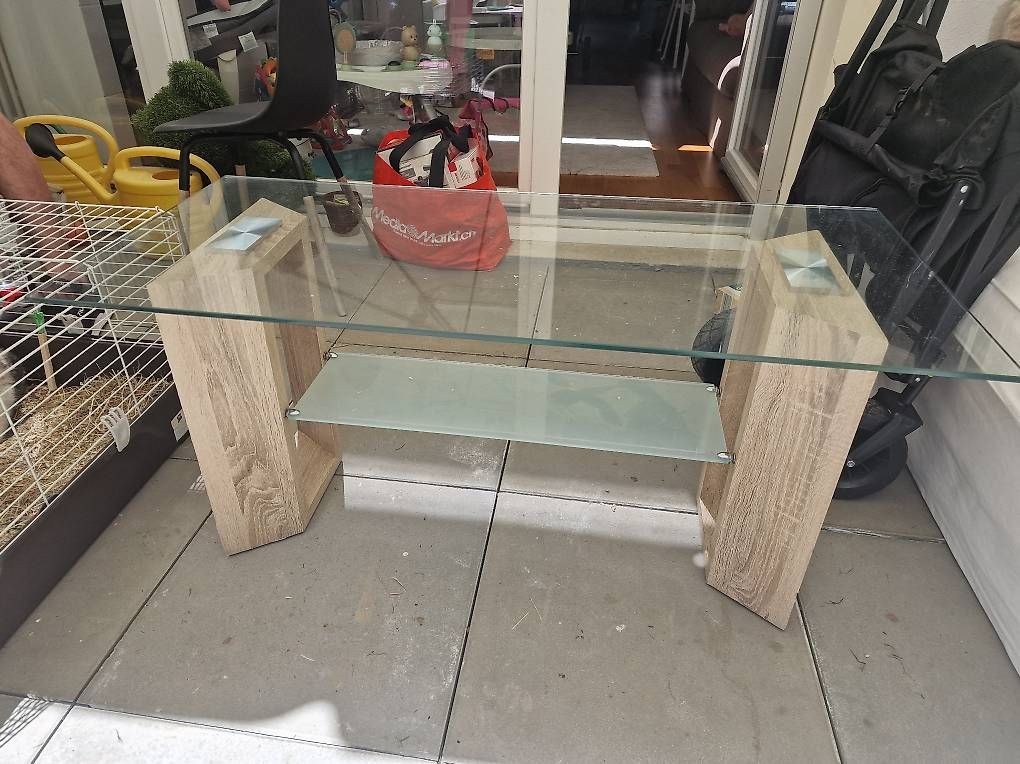 Tische: Table en verre  – Gebraucht aus Versoix von Macra_17