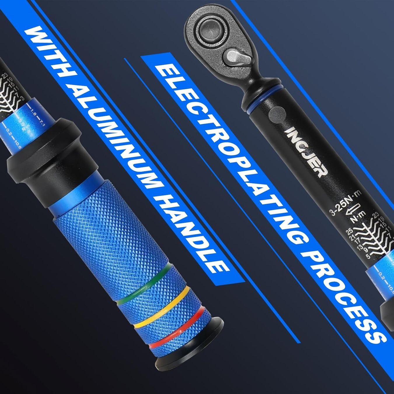 Alle Werkzeuge: Fahrrad Drehmomentschlüssel 1/4 Zoll 3–25 Nm Set – Neu und originalverpackt aus Suhr von SchnapperCH 7