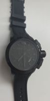 Herren Uhr schwarz METALL.CH 4420.44 Fullset