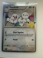 Pokemon Karte Maushold 125/128 guter Zustand englisch