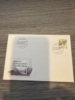 Original Briefmarken Brief der Schweizer Post, Bern, 1989