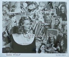 Elyse Knox (1917-2012) Schauspielerin - Autogramm