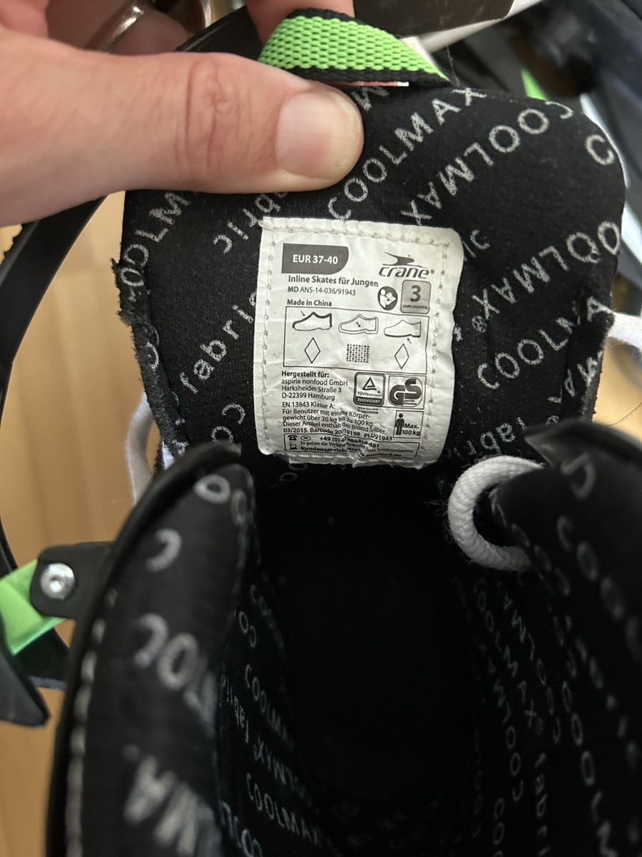 Pattini in linea & Pattini a rotelle: Rollschuhe Inlineskates – Usato da Frenkendorf venduto da helping5 3