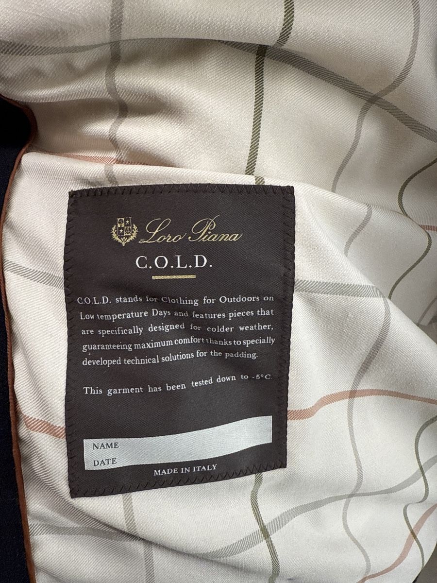 Loro Piana Cappotti: Loro Piana storm ststem coat size M blue – Usato da Bissone venduto da luxuryitems 3