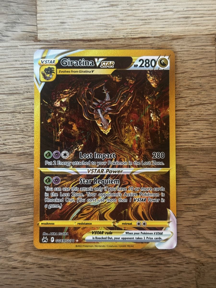 Pokémon Cartes à collectionner: Pokemon - Giratina VStar – D'occasion à Belp par ome_x7jr