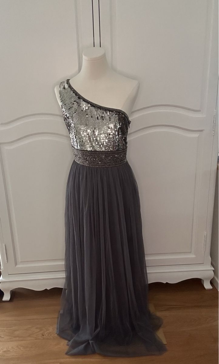 Kleider: One shoulder Kleid 38 Lace& Beads – Gebraucht aus Pfaffhausen von Klaras_second_hand 1