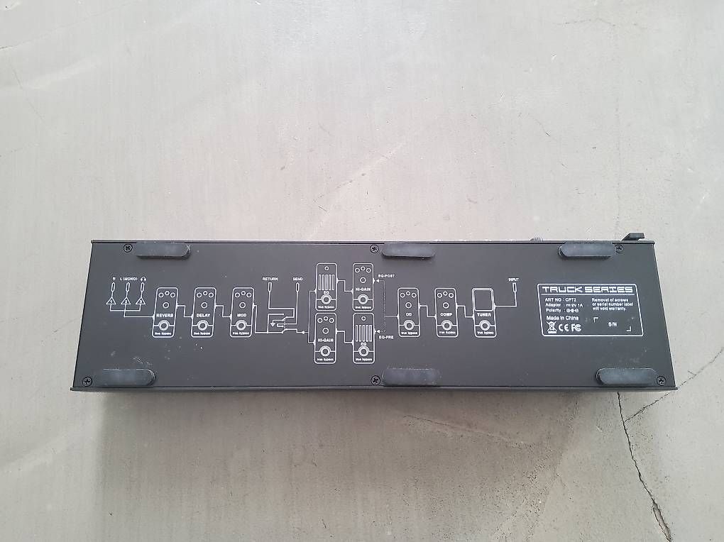 Strumenti musicali: MOOER BLACK TRUCK multi effect – Usato da Muralto venduto da mal5392 1