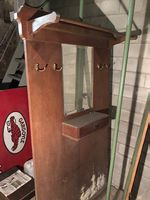 Garderobe Garderobenwand Spiegel & Schublade alt