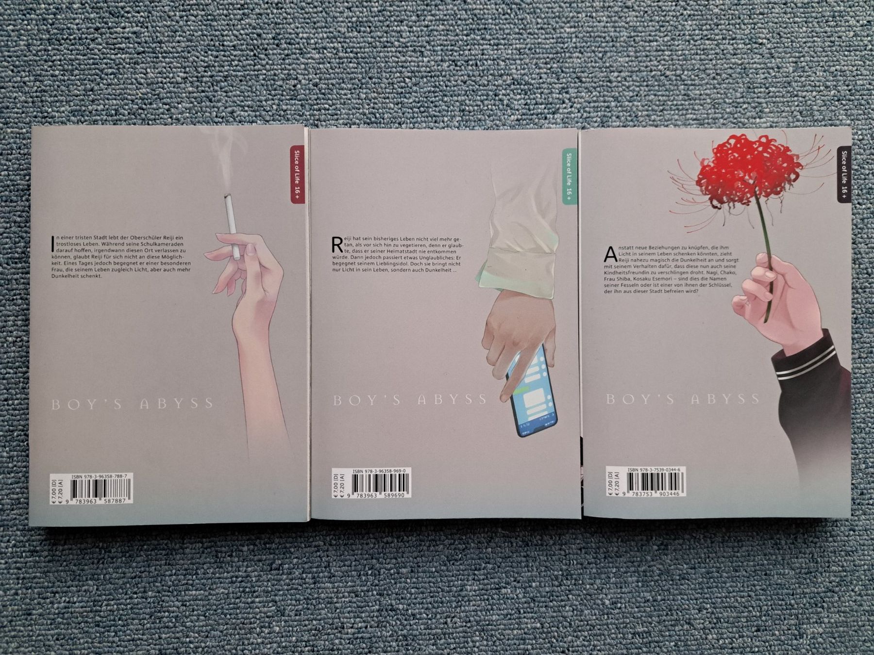 Fumetti: Boy's Abyss 1-3 Manga 1.Auflage – Usato da Killwangen venduto da KIANA08 1