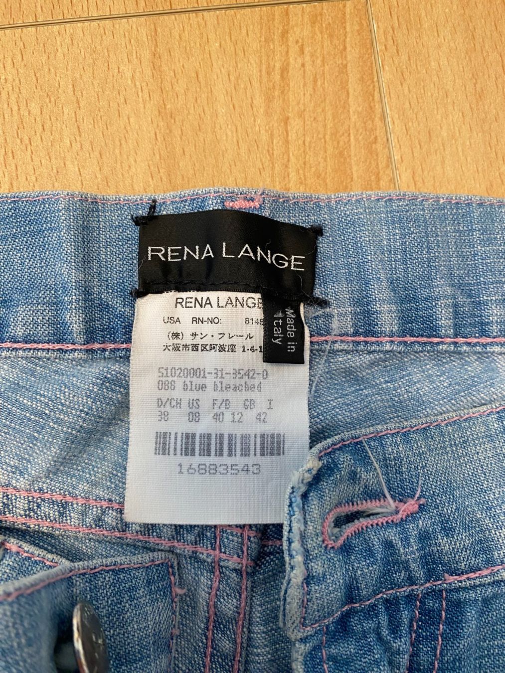 Hosen: Jeans Hose 5 Pockets Rena Lange – Neu (gemäss Beschreibung) aus Zürich von Gemi 3
