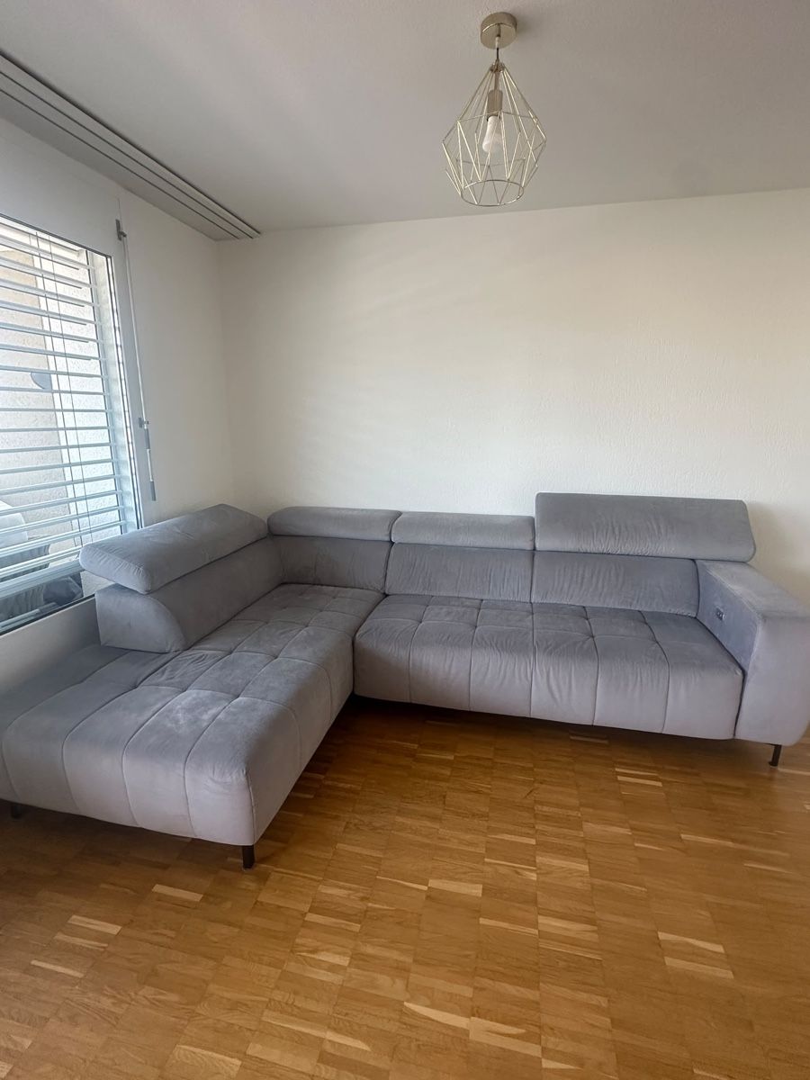 Sofas: Ecksofa grau guter Zustand – Gebraucht aus Nussbaumen AG von vanta83