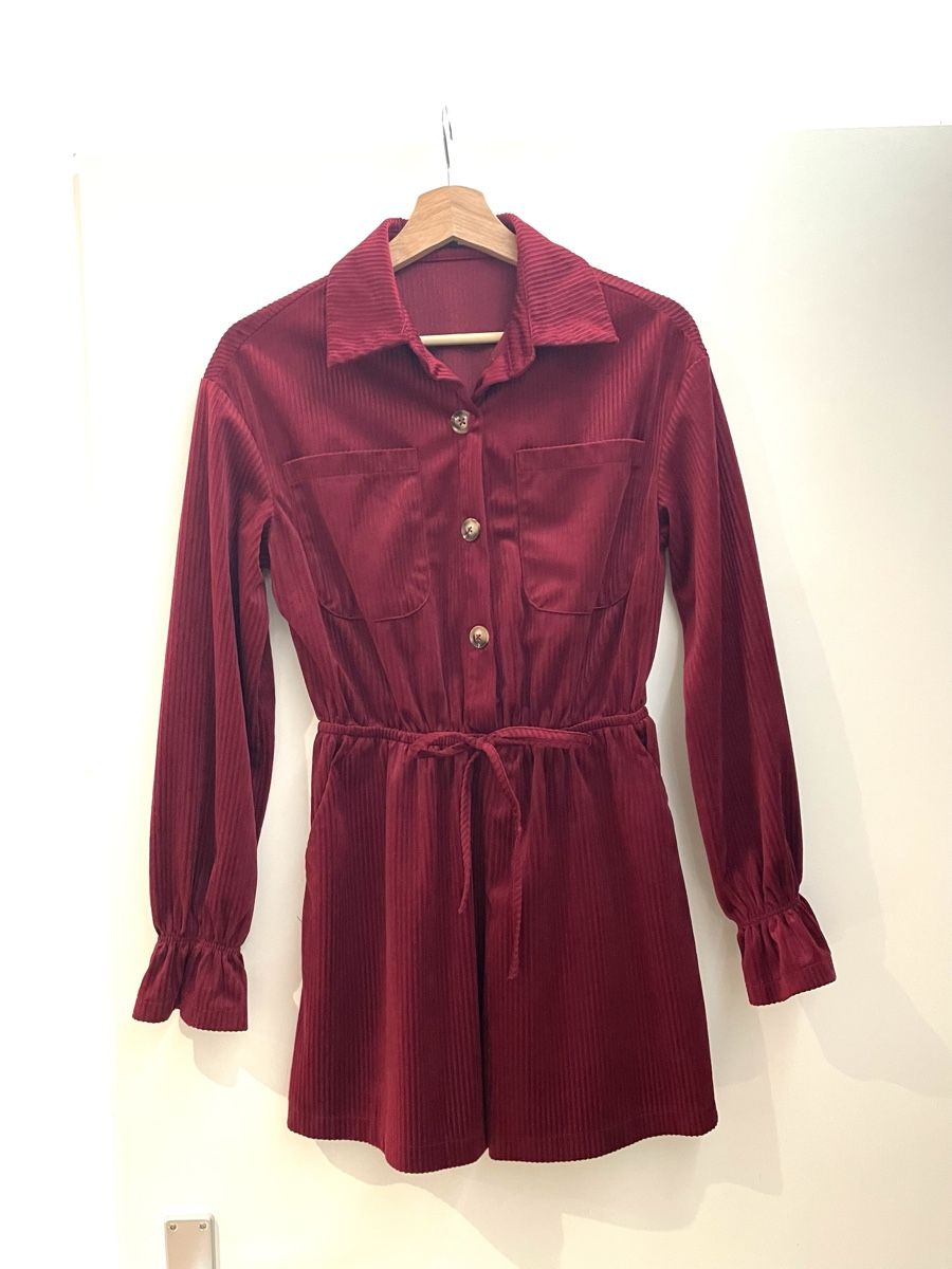 Tute: BORDEAUX SAMT-OVERALL XS – Usato da Ziefen venduto da Elar_store