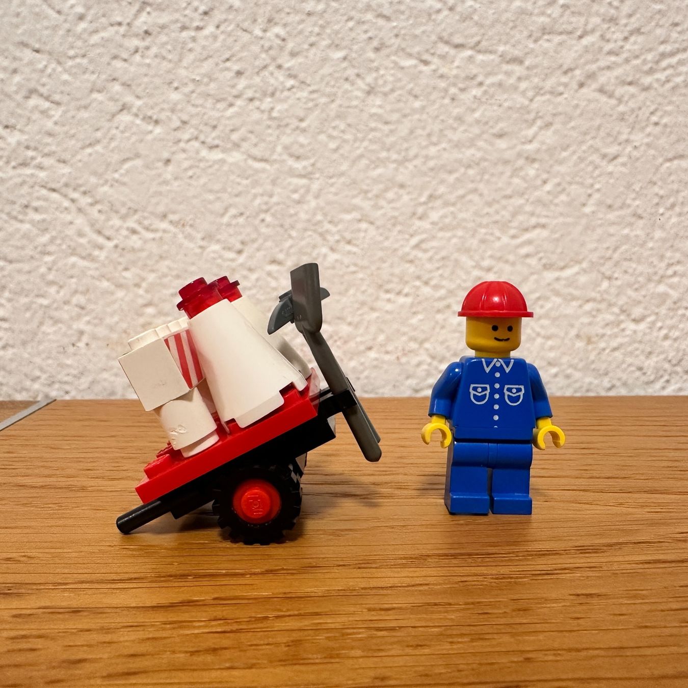 Lego Kit di costruzioni: LEGO 6606 - Strassenarbeiter mit Karren – Usato da affoltern am albis venduto da bakee 1