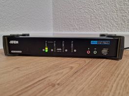 ATEN CS1784A 4-Port KVM-Switch (DVI / USB / Audio) – in OVP