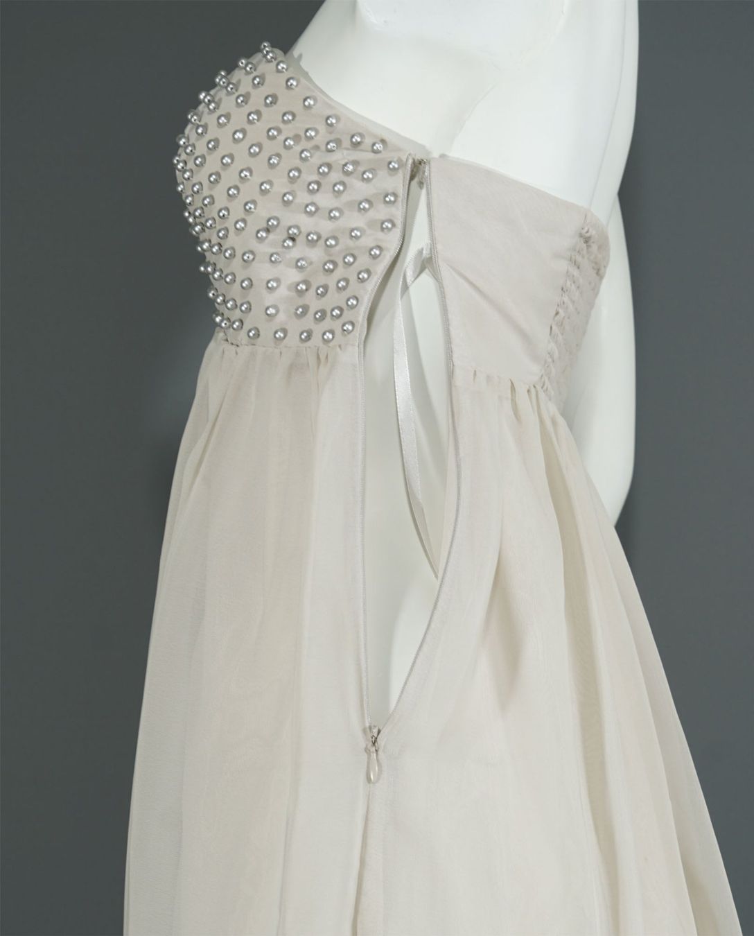 Vestiti: sommerliches Cocktailkleid mit Perlenbustier – Usato da Meggen venduto da 1Class2Hand 6