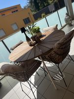 Gartentisch mit 4 Stühlen!