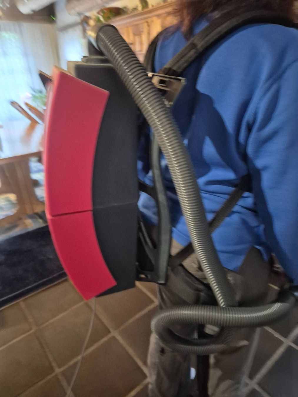 Cleanfix Staubsauger & Zubehör: Cleanfix Rückenstaubsauger – Gebraucht aus Stein AR von Bienli4 1