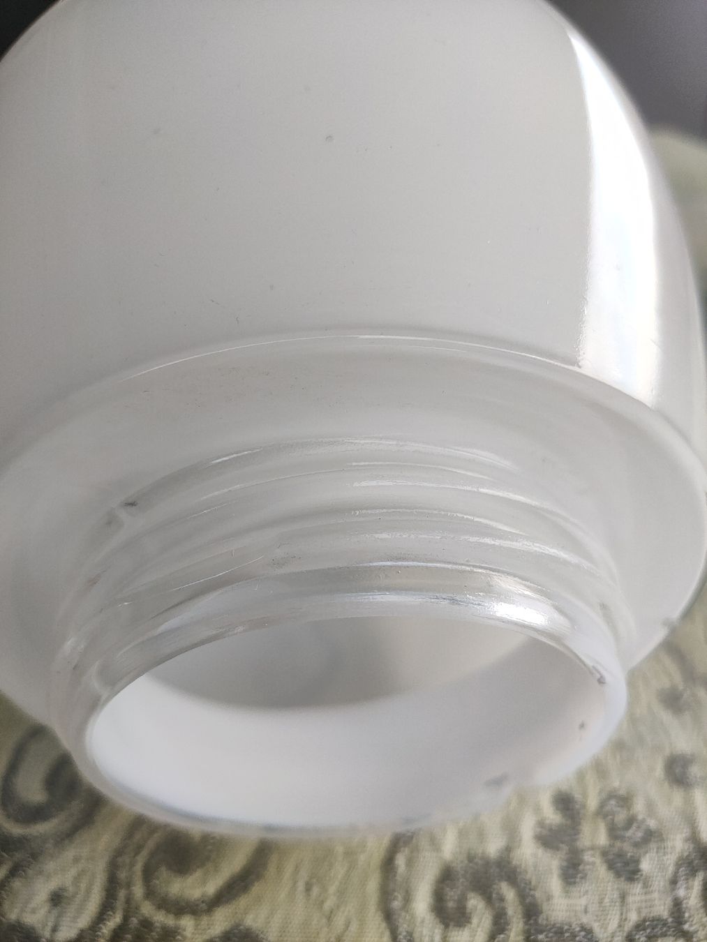 Abat-jours: Lampenglas weiss antikes – D'occasion à Gipf-Oberfrick par minini 1
