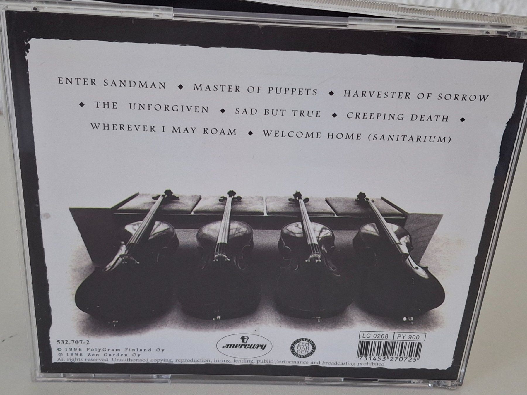 CD: CD Apocalyptica -  Plays Metallica – Usato da Aarberg venduto da Jackup1 1