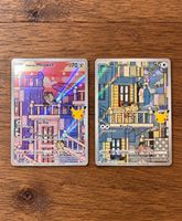 Pokémon Meowth 144 + Galarian Meowth 141 IR 30th Celebration