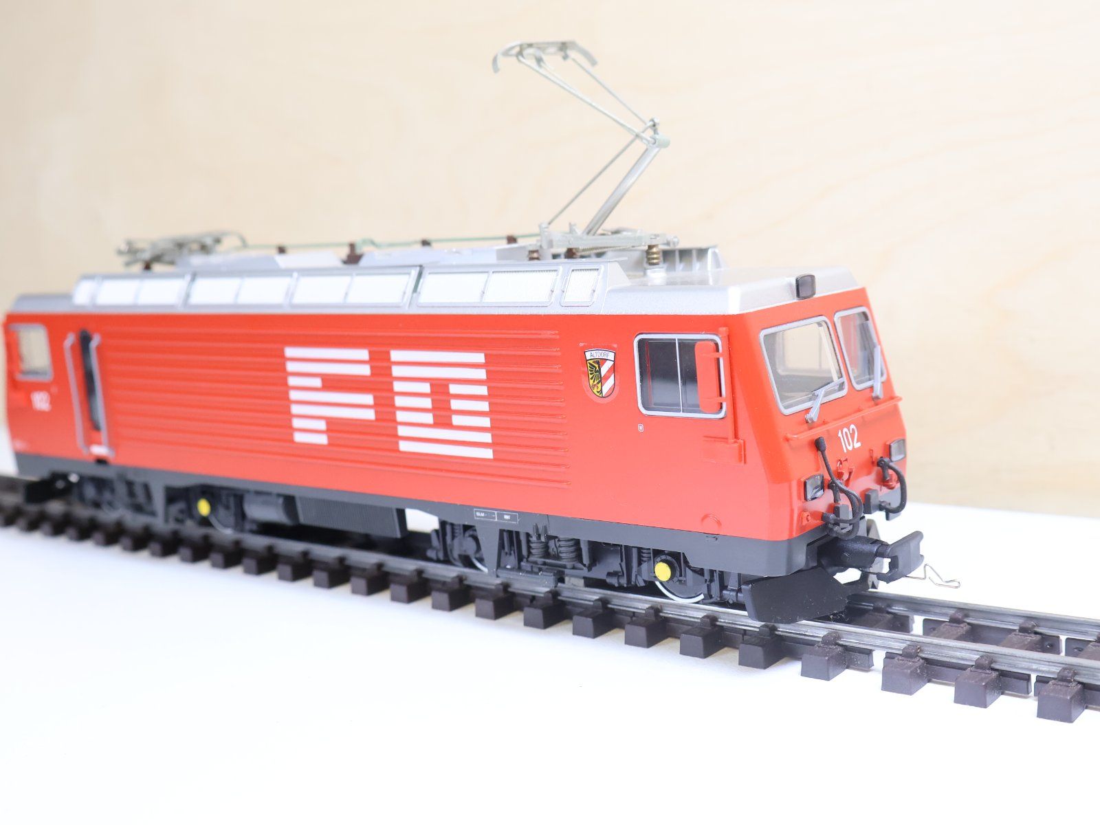 Fama Trains électriques: FAMA Alpenbahn FO Zahnrad E-Lok - 0m – D'occasion à Winterthur par Monstera