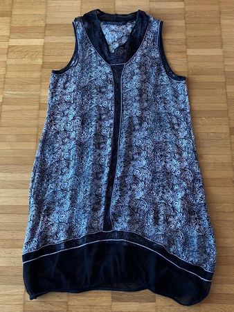 BEATE HEYMANN  Streetcouture tolles Kleid mit Seide 36