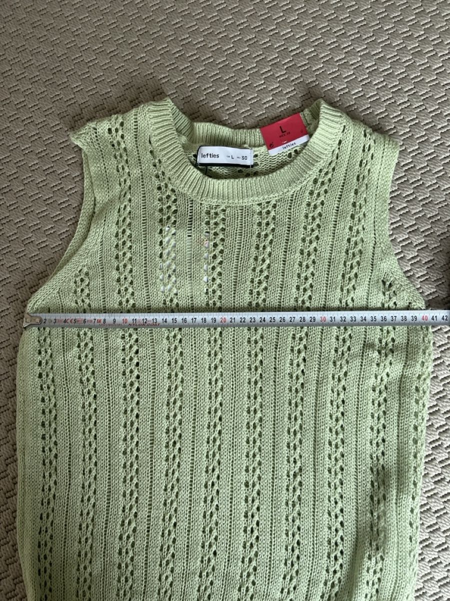 Top: Lefties Stricktop hellgrün, neu, S – Usato da Solothurn venduto da Bobesch08 3