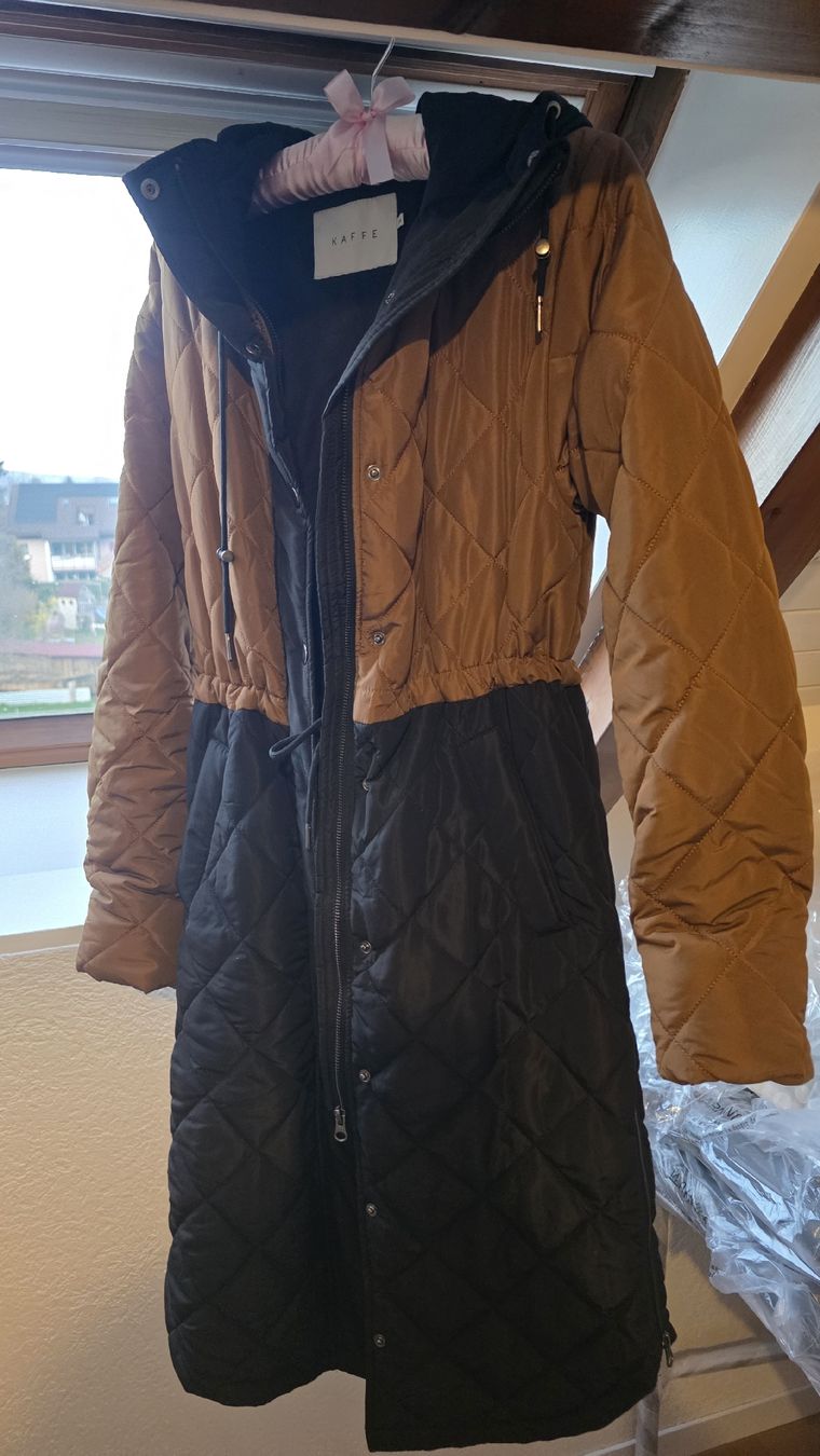 Giacche: Steppjacke lang KAFFE Gr.34 – Nuovo (secondo la descrizione) da Thun venduto da Melek7 1