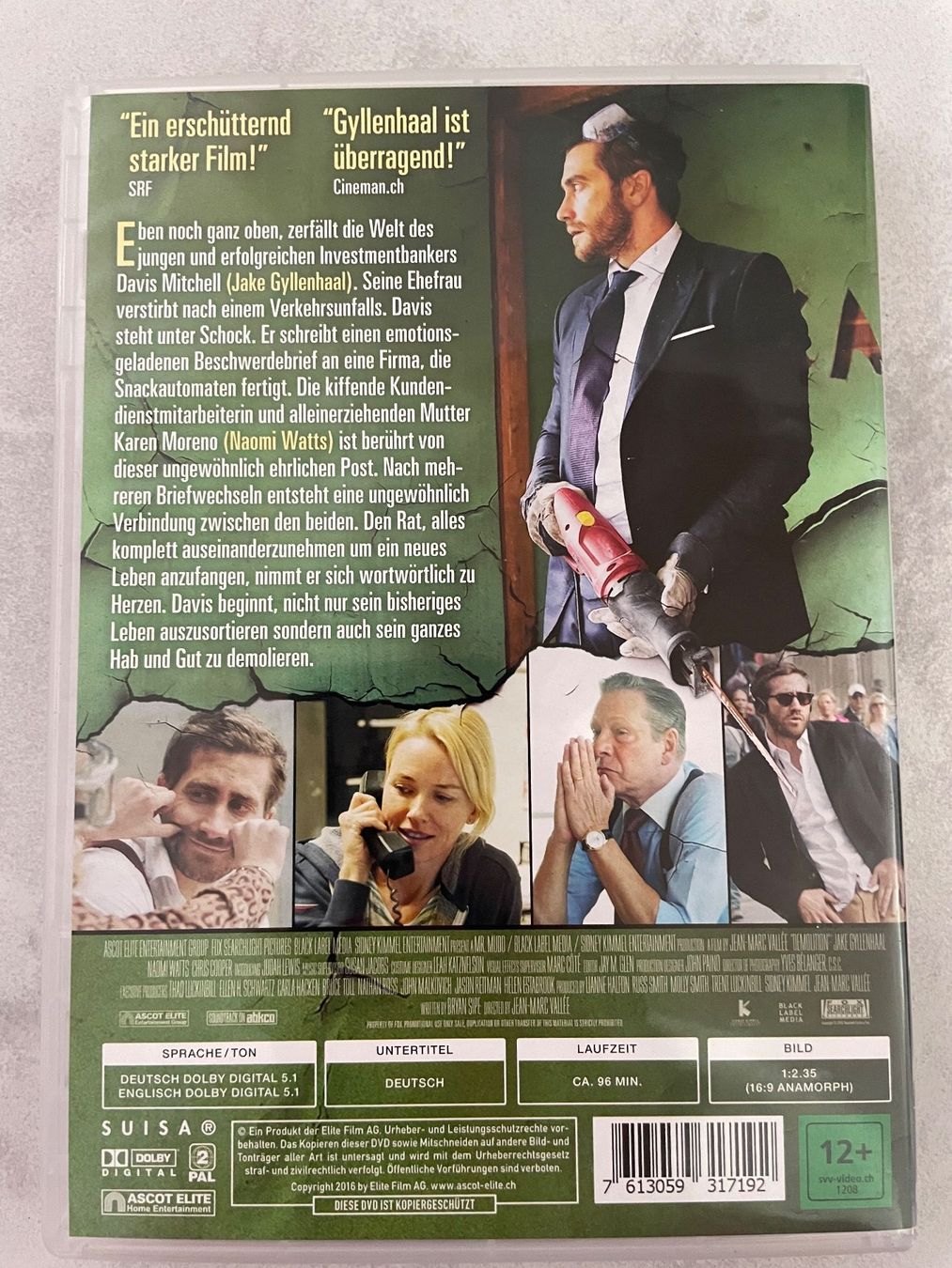 Alle DVDs: DVD Demolition mit Jake Gyllenhaal – Gebraucht aus Luzern von Selina1997 1