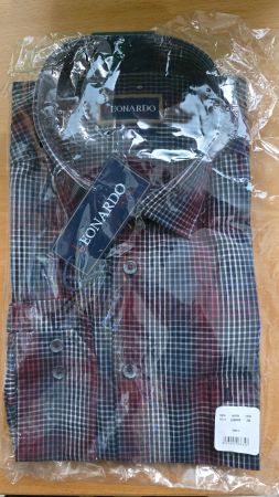 🏷️ Leonardo Casual Hemd Regular Fit - Gr. L (41-42)