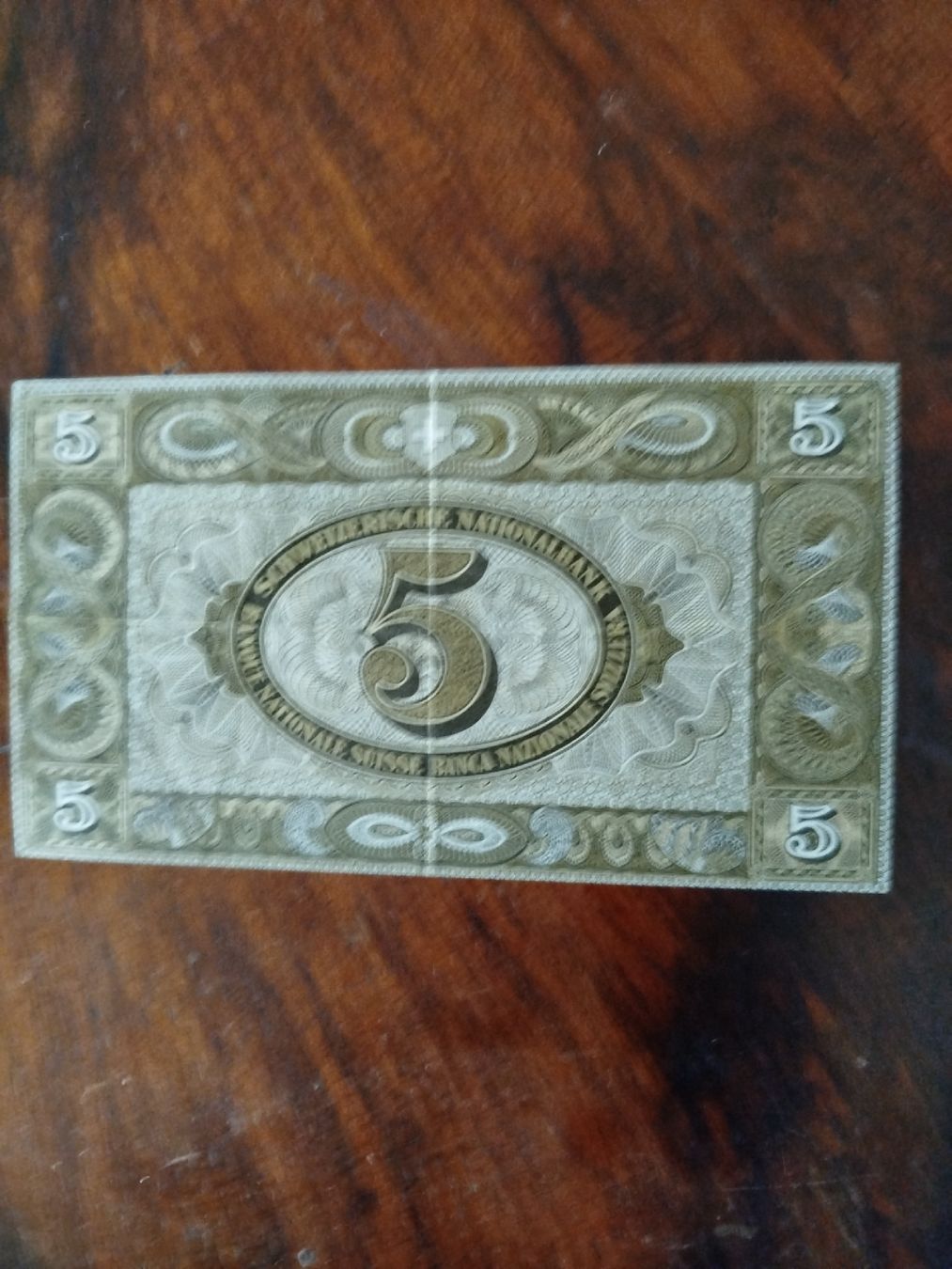 Banconote: Banknote 5 Franken – Usato da Delémont venduto da mos_9927 1