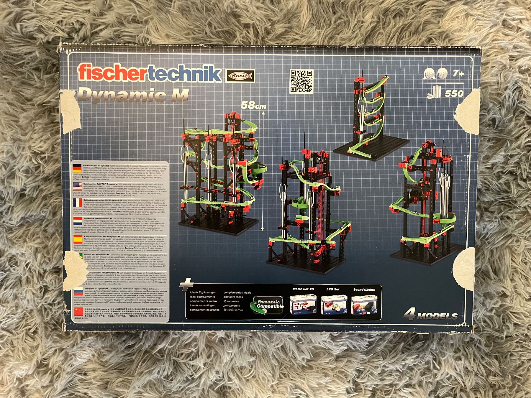 Fischer Spielzeuge: Fischertechnik Dynamic M Kugelbahn – 550 Teile – Neu (gemäss Beschreibung) aus Willisau von Thomas_Schubert 1
