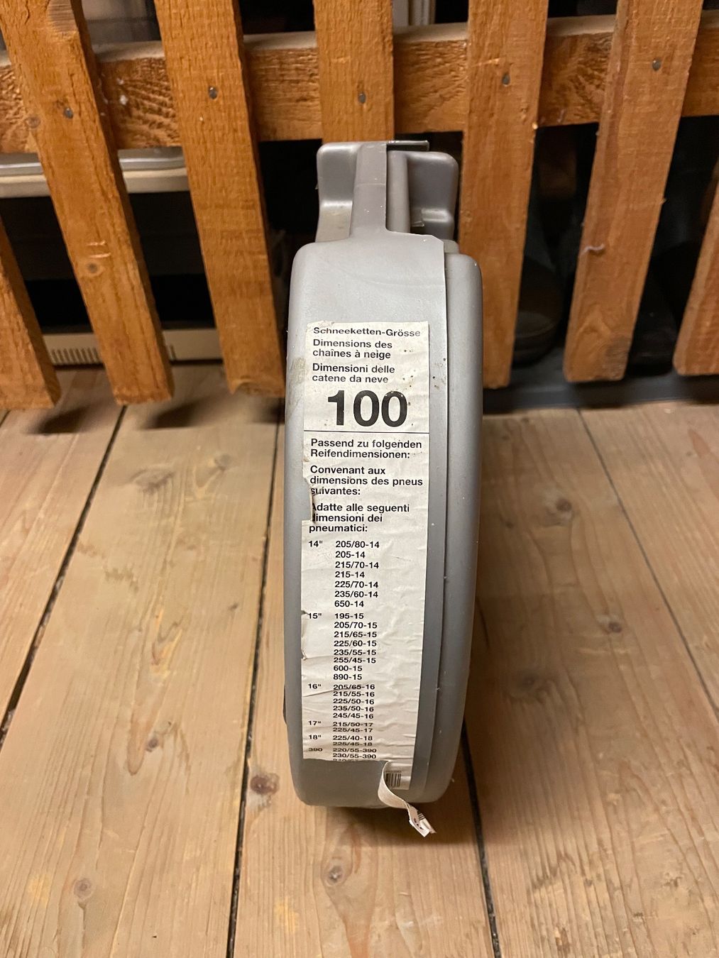 Catene da neve: Schneeketten von Unitec Grösse 100 – Usato da Winterthur venduto da Mondulus56 1