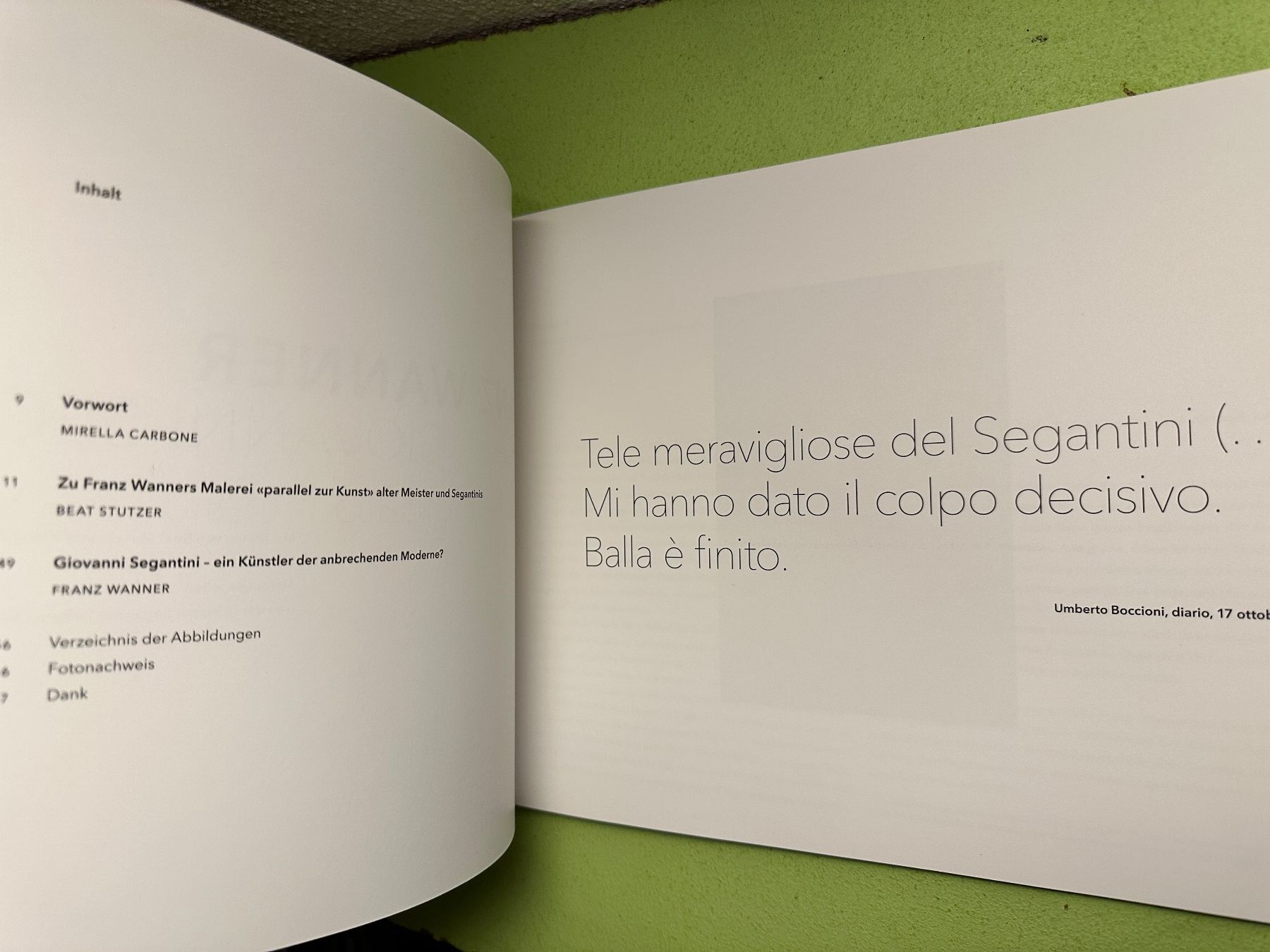 Libri: Franz Wanner: Giovanni Segantini. – Usato da Zürich venduto da allp 2