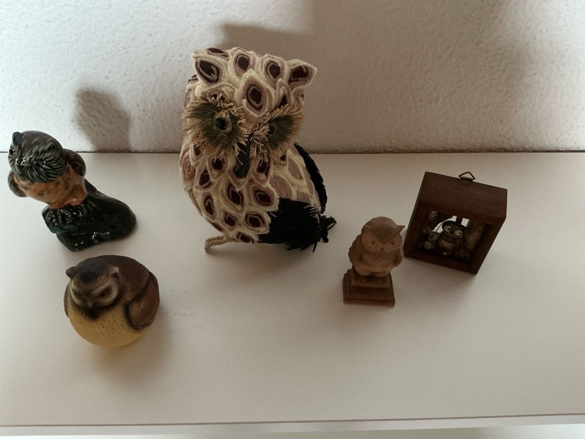 Statuette: Eulen: Figurenset mit 5 Eulen – Usato da Malters venduto da MichaelSCH72 1