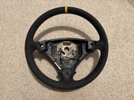 Neu bezogenes Alcantara Porsche Cayenne 955 957 Lenkrad