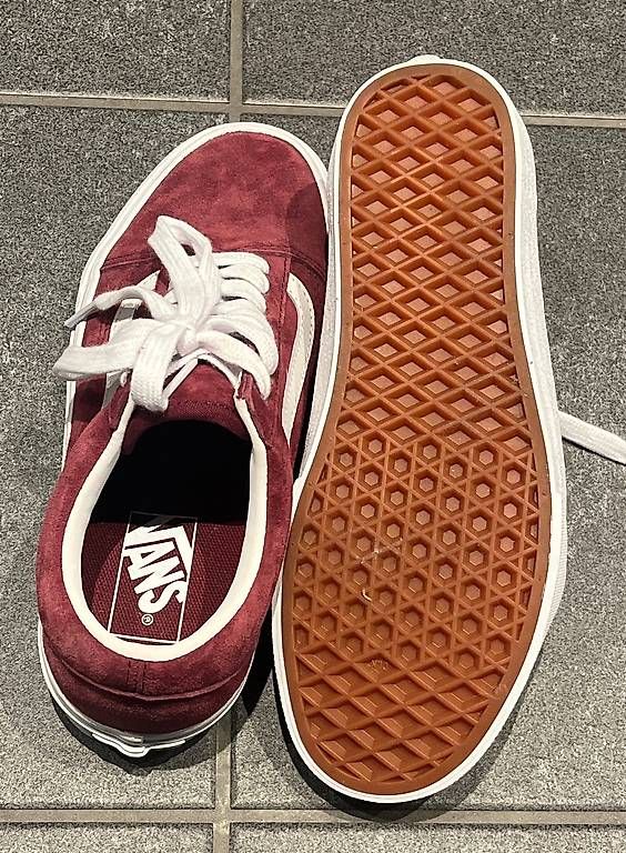 Vans Scarpe da donna: Vans Schuhe Wildleder bordeaurot – Usato da Bern venduto da lis_vb2h 2