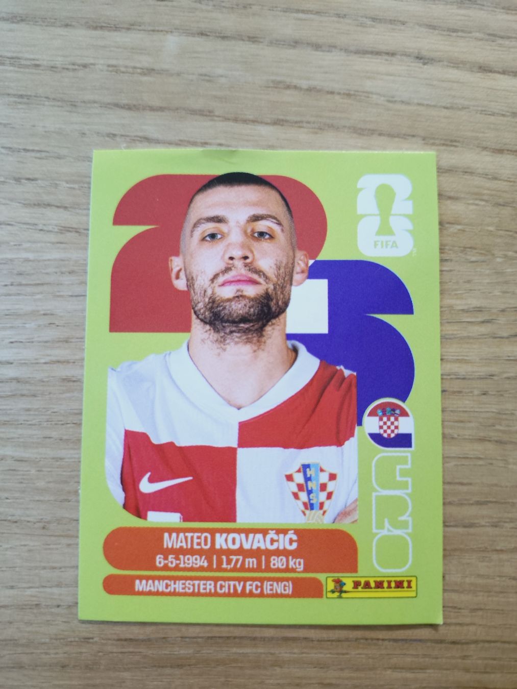 Panini Carte collezionabili: Panini Sticker CRO 10 Mateo Kovacic – Nuovo e nell'imballaggio originale da Steinmaur venduto da Cinderella309