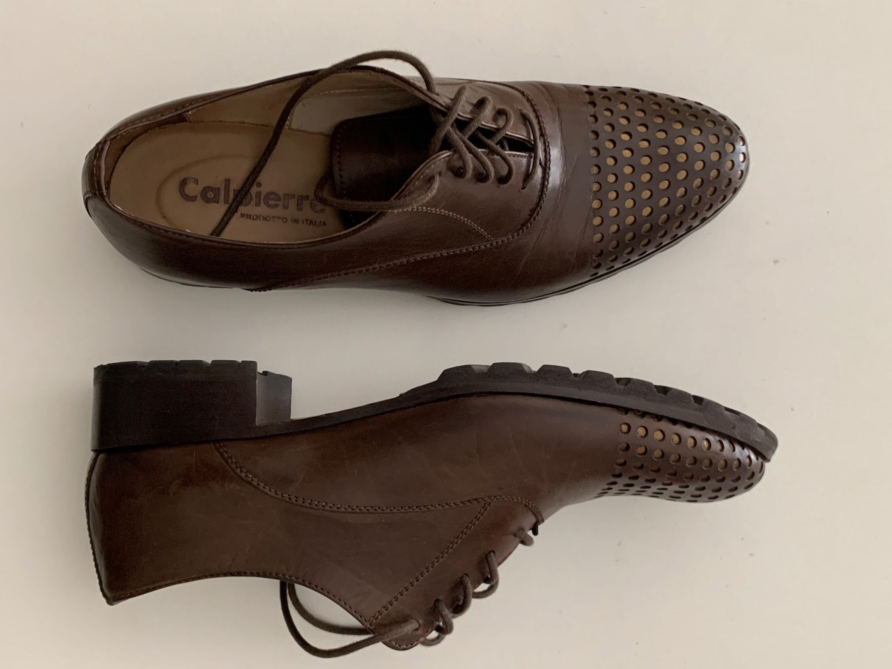 Scarpe da donna: Calpierre Damen Schnürschuhe – Nuovo (secondo la descrizione) da Saland venduto da Katarm 2