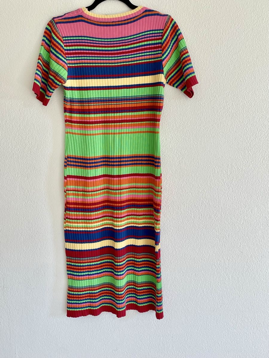 Vestiti: Strickkleid gestreift bunt  Gr.S – Usato da Richterswil venduto da Prangins9 2
