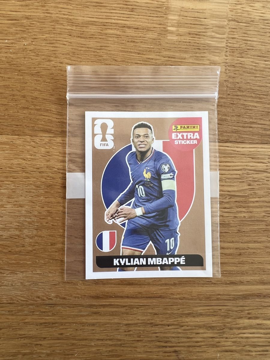 Panini Cartes à collectionner: Panini WM 2026 Extrasticker Bronze KYLIAN MBAPPÉ – Neuf (Voir description) à Zürich par tan_br5w 1