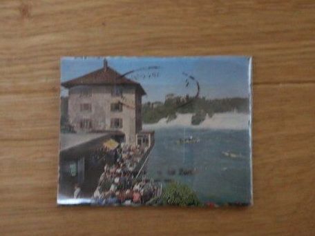 Cartoline postali: Alte Ansichtskarten vom Rheinfall in Plastikhülle / 9x7 cm – Usato da Stettlen venduto da togram4
