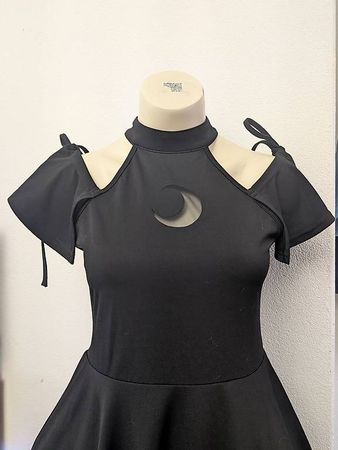Punkrave Sommer-Mond-Kleid