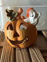 Halloween Kürbis Teelichthalter