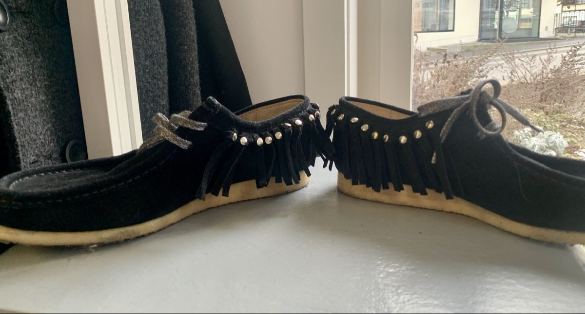 Scarpe da donna: Sioux grasshopper schwarz Wildleder Mokassin 38 – Nuovo (secondo la descrizione) da Unterseen venduto da jpowers1971 2
