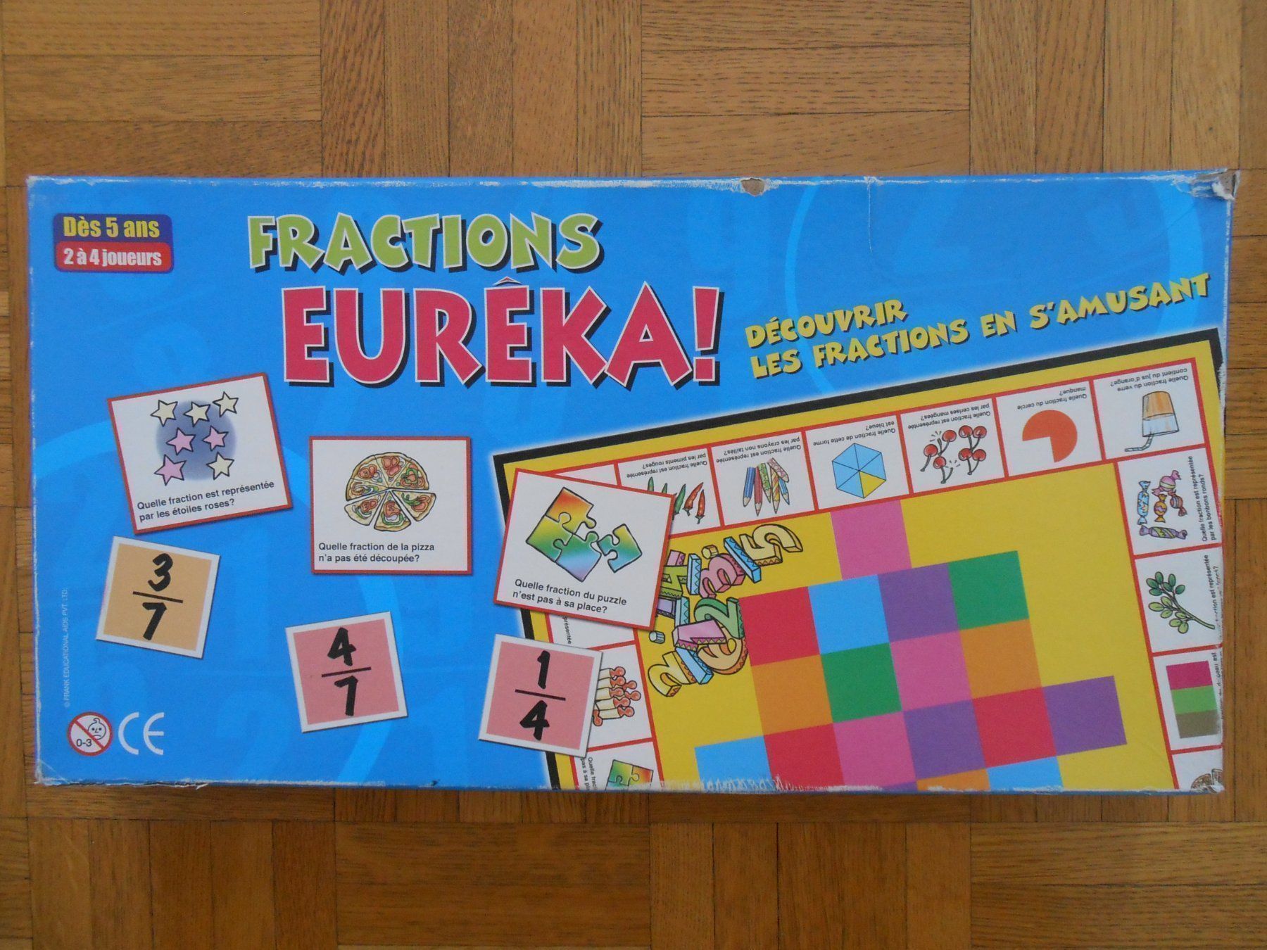 Giochi: Jeux Fractions Eureka !  – Usato da Territet venduto da Yvanz