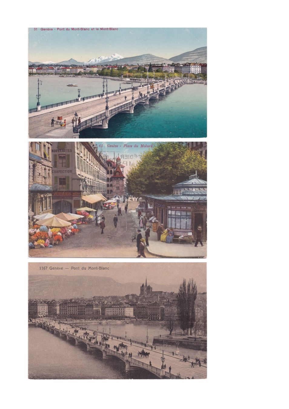 Cartoline postali: Konvolut GENF – Usato da Baar venduto da dokuba