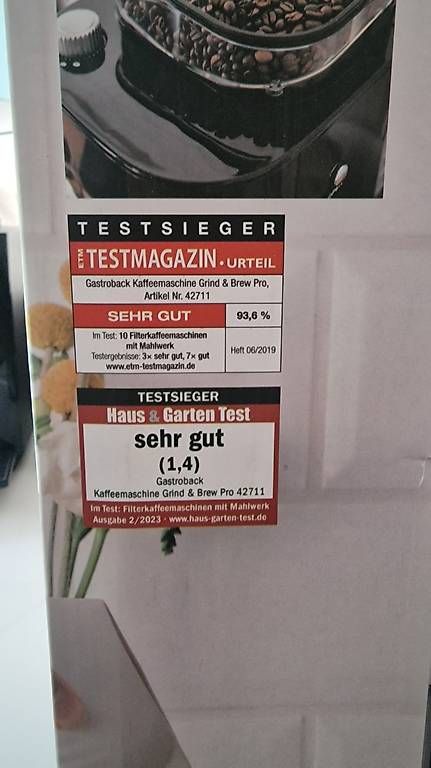 Kaffeemaschinen & Espressomaschinen: FilterKaffeemaschine »Grind & Brew Pro Thermo« – Gebraucht aus Beinwil am See von hei_v2s7 2